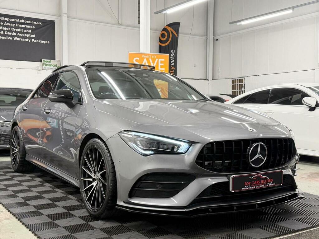 Mercedes-Benz CLA Class Saloon 2.0 Cla220d Amg Line Premium Plus 2 Coupe KO21UDK Grey #5