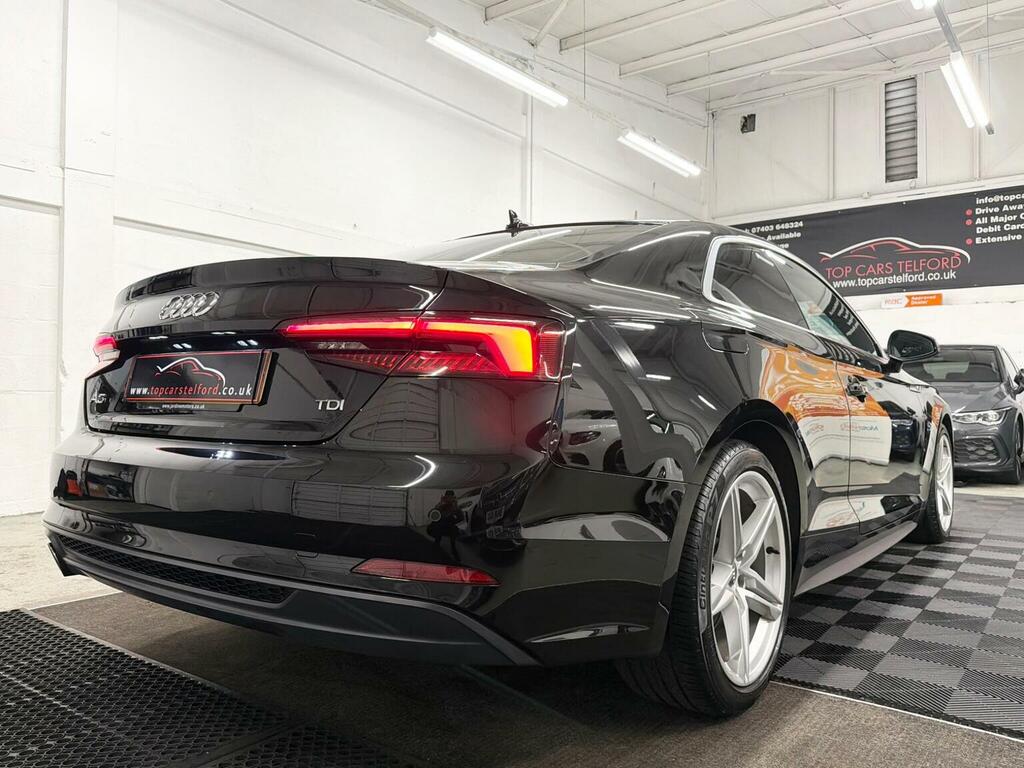 Audi A5 Coupe 2.0 Tdi S Line S Tronic Euro 6 Ss 20 KP18YWB Black #5
