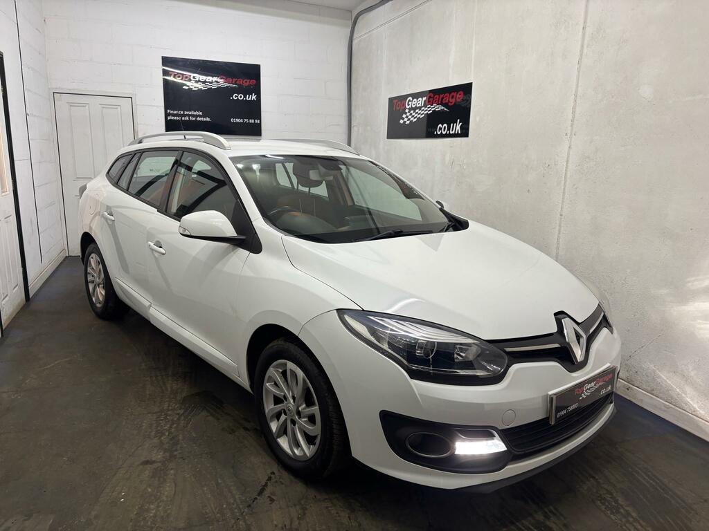 Renault Megane Dynamique Tt Energy Dci S S White