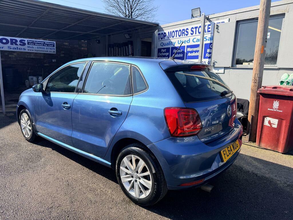 Volkswagen Polo 1.2 Tsi Bluemotion Tech Se Euro 6 Ss FL64WDG Blue #4
