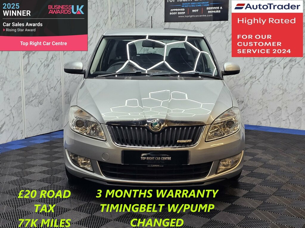 Skoda Fabia 1.2 Tdi Greenline II Ss Hatchback Ma Silver #2