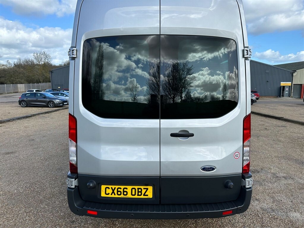 Ford Transit Custom 2.2 Tdci 460 Hdt Trend L4 H3 18 Seats CX66OBZ Silver #6