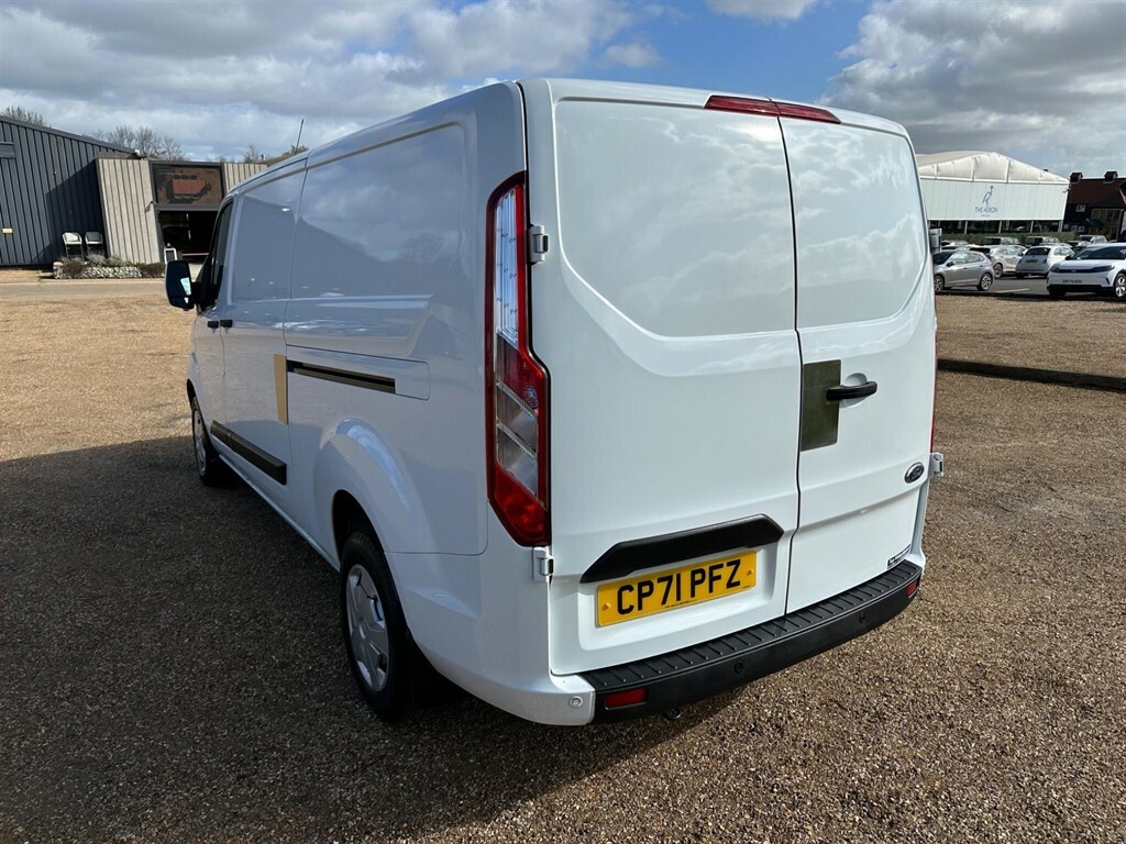 Ford Transit Custom 2.0 300 Ecoblue Trend L2 H1 Euro 6 CP71PFZ White #5
