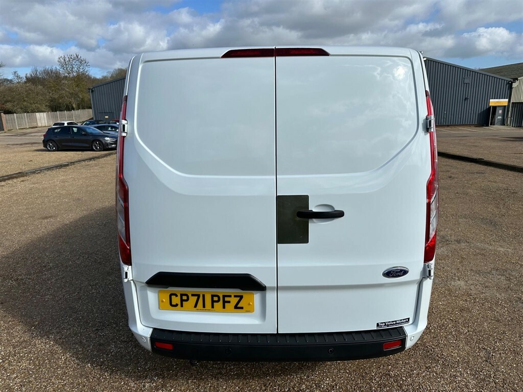 Ford Transit Custom 2.0 300 Ecoblue Trend L2 H1 Euro 6 CP71PFZ White #6