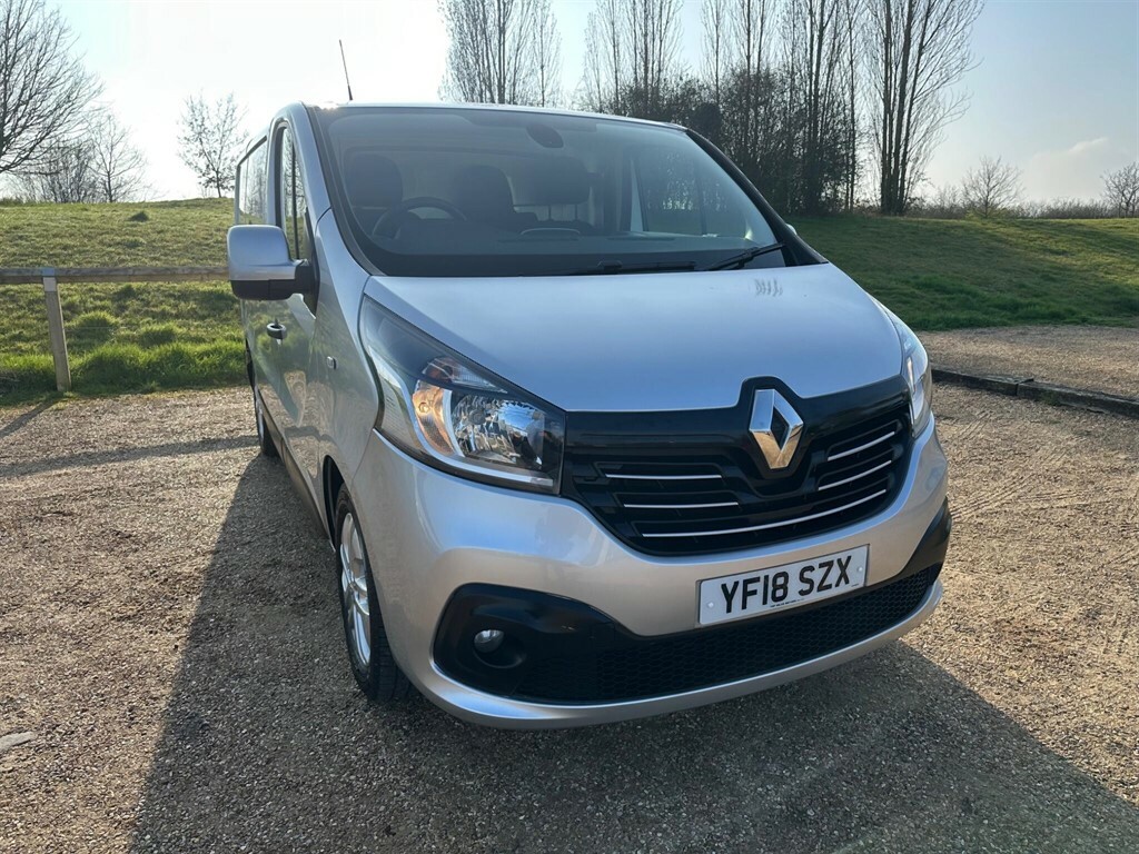 Renault Trafic 1.6 Dci Energy 27 Sport Nav Swb Standard Roof Euro Silver