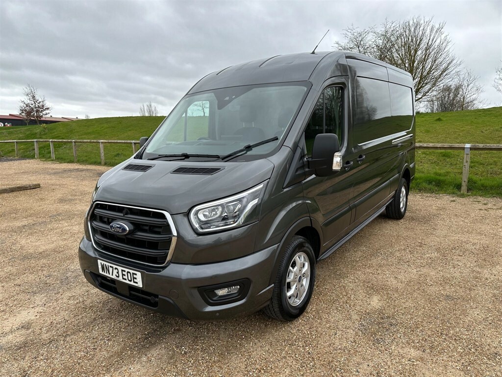 Ford Transit Custom 2.0 350 Ecoblue Limited Fwd L3 H2 Euro 6 Ss WN73EOE Grey #3