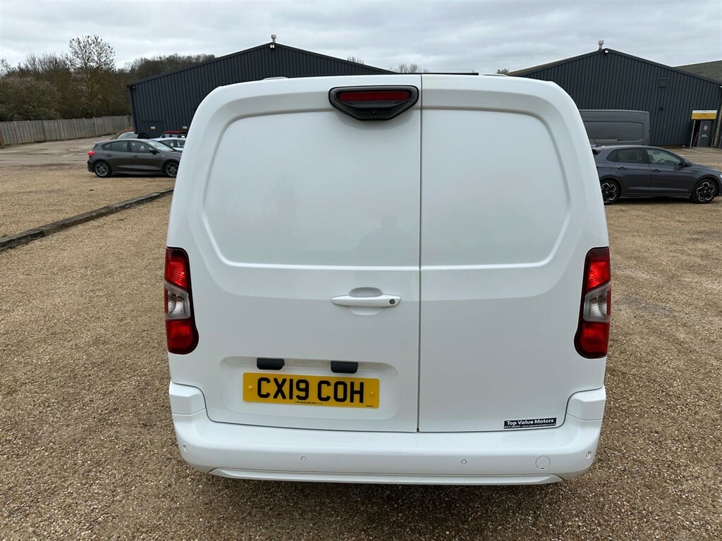 Peugeot Partner 1.6 Bluehdi 1000 Asphalt Standard Panel Van Swb Eu CX19COH White #6