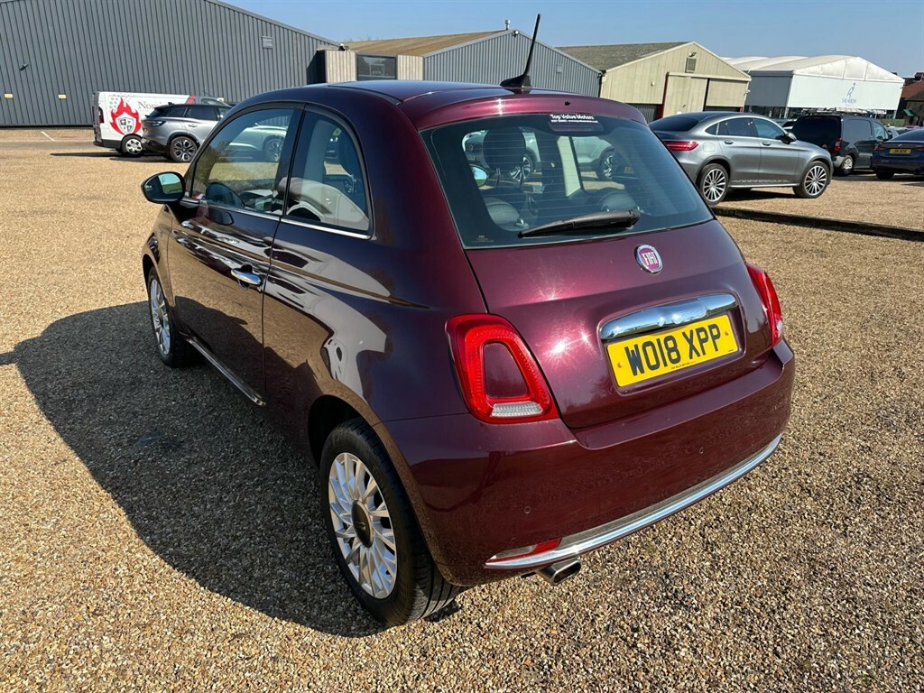Fiat 500 1.2 Lounge Euro 6 Ss WO18XPP Red #4