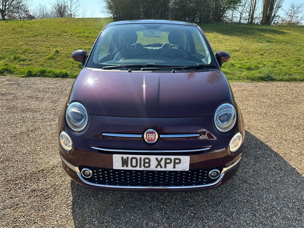 Fiat 500 1.2 Lounge Euro 6 Ss WO18XPP Red #2