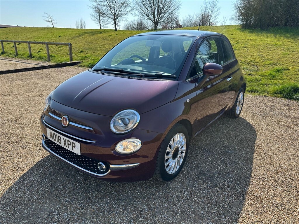 Fiat 500 1.2 Lounge Euro 6 Ss WO18XPP Red #3