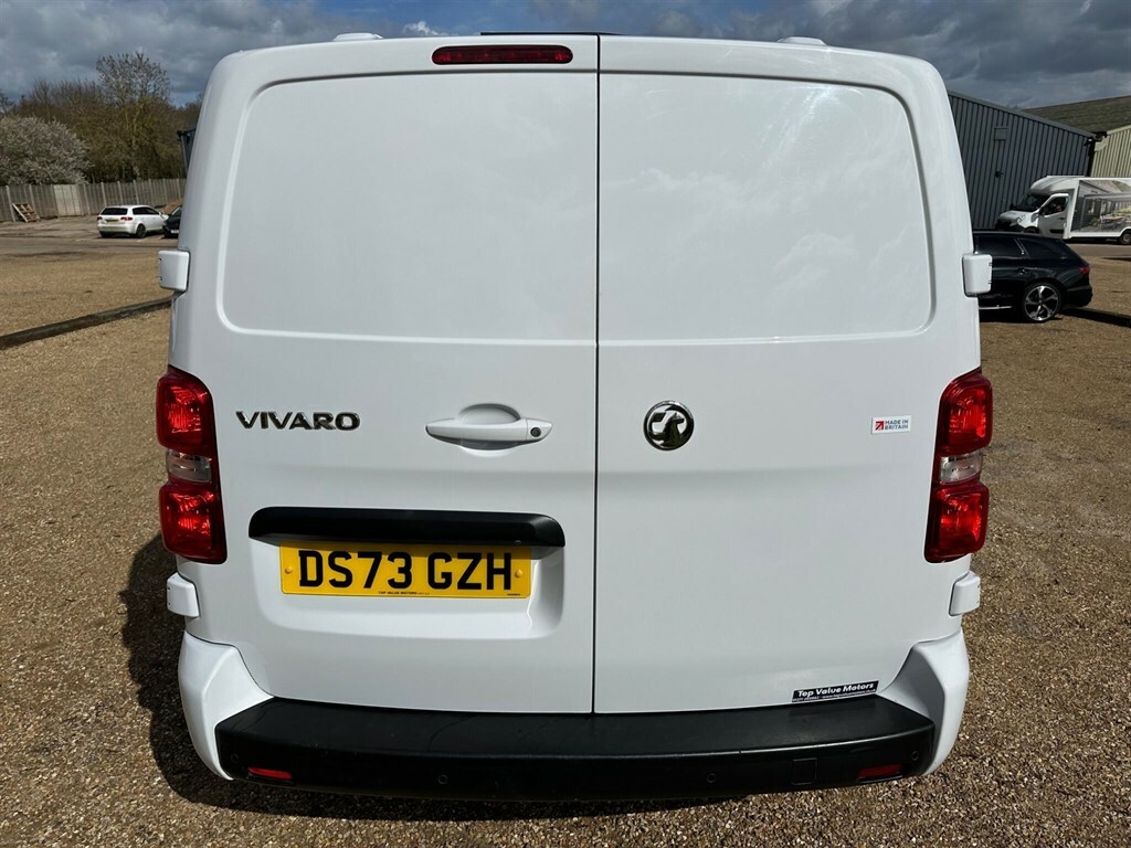 Vauxhall Vivaro 2.0 Turbo D 3100 Pro L2 H1 Euro 6 Ss 6Dr DS73GZH White #6