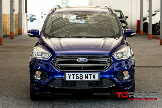 Ford Kuga 2.0 Tdci Ecoblue St-line Suv Awd YT68MTV Blue #2