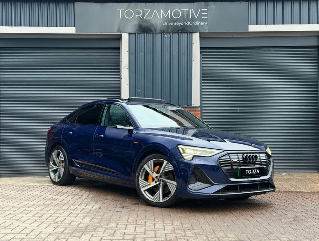 Audi E-tron Electric Blue