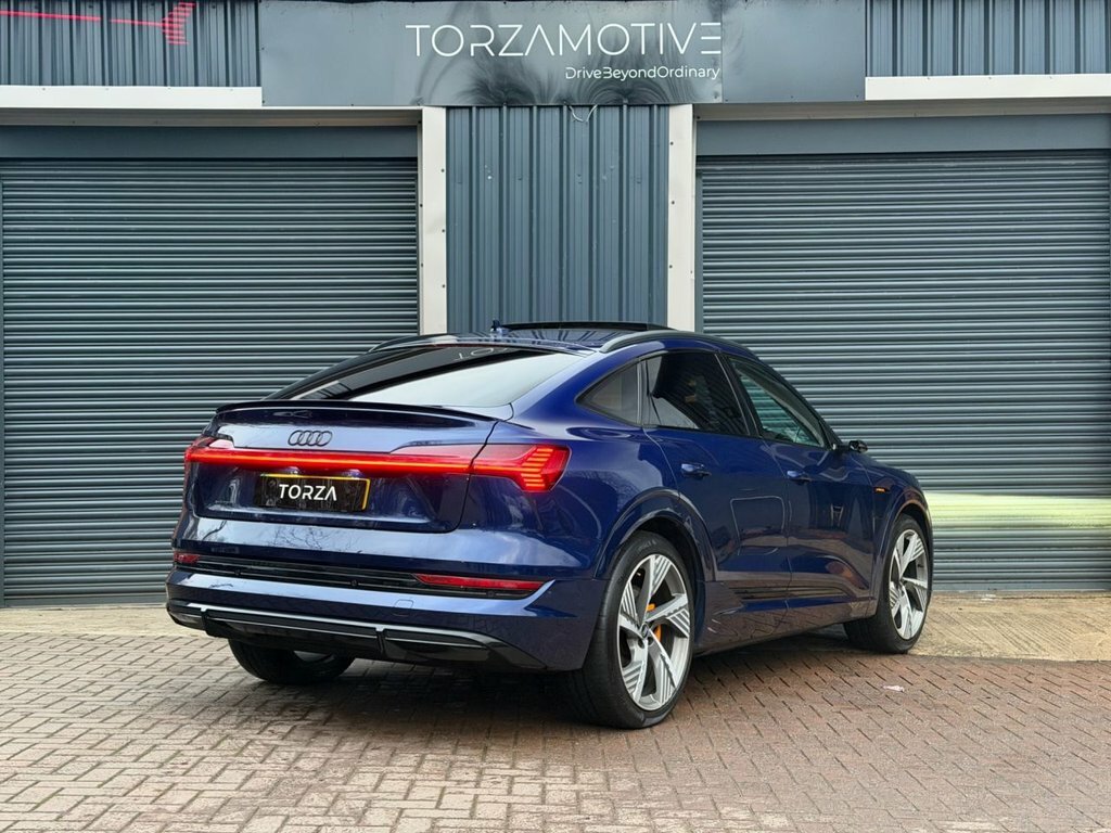 Audi E-tron Electric NL22MDV Blue #3