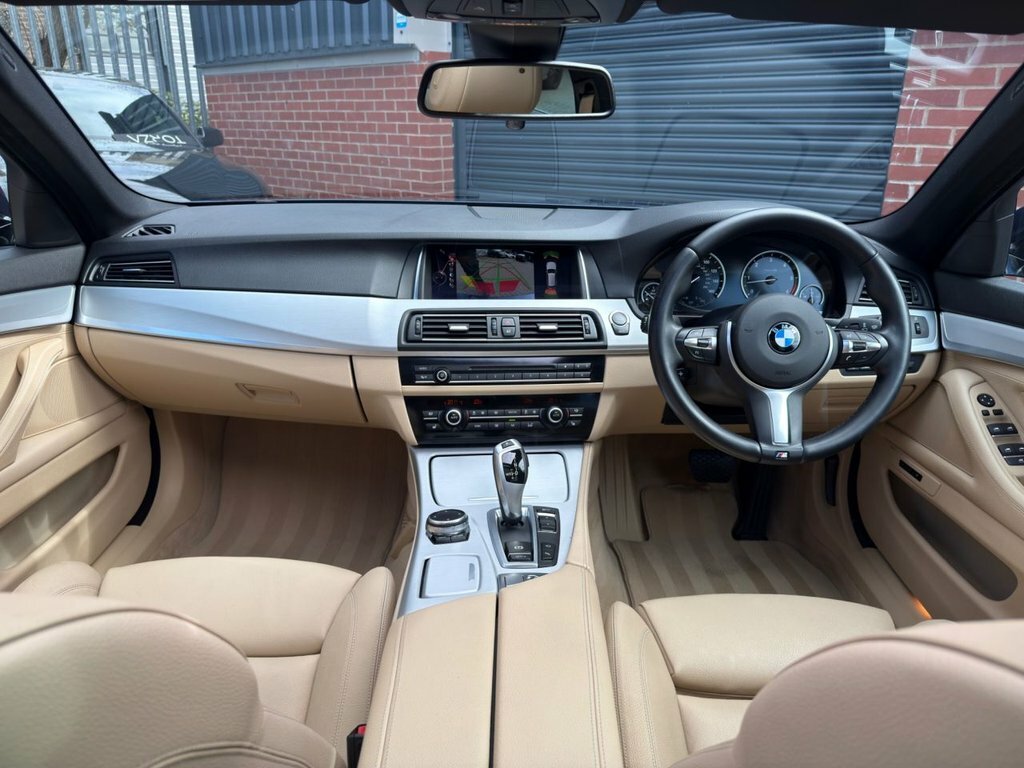 BMW 5 Series Diesel HD66EVK Blue #2