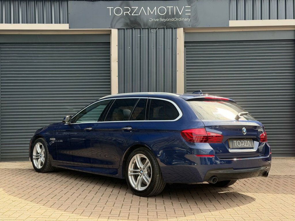 BMW 5 Series Diesel HD66EVK Blue #5