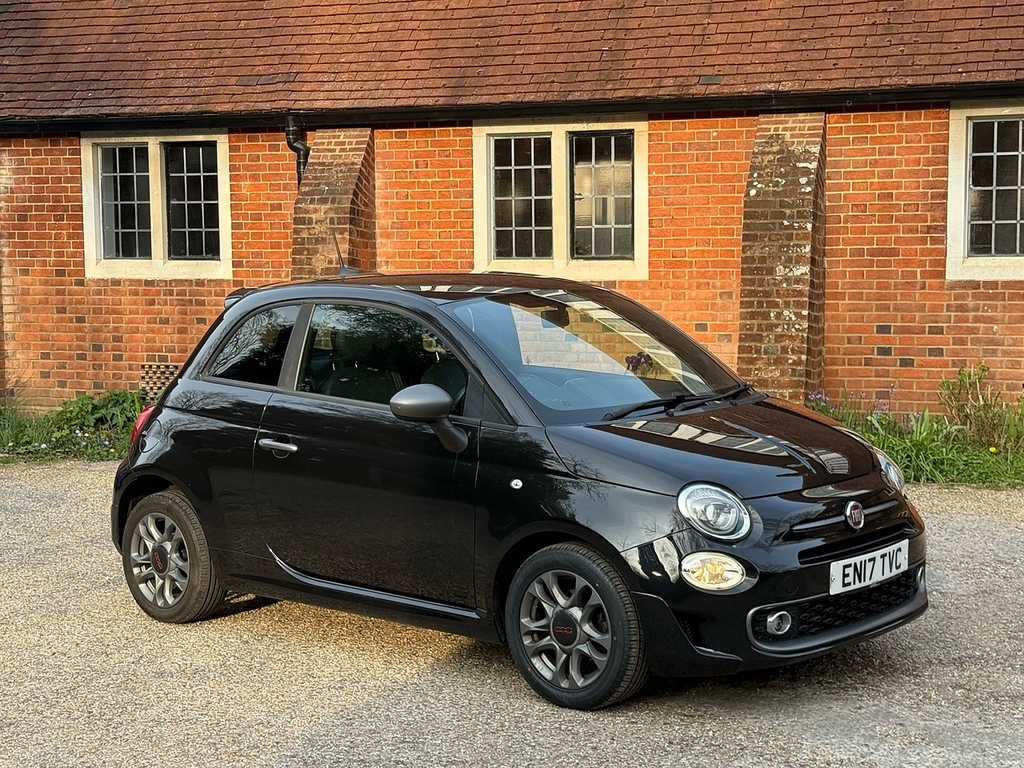 Fiat 500 1.2 S Hatchback Euro 6 Ss 69 Black