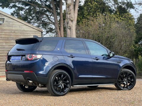 Land Rover Discovery Sport Td4 Hse Black LR66LYF Blue #4