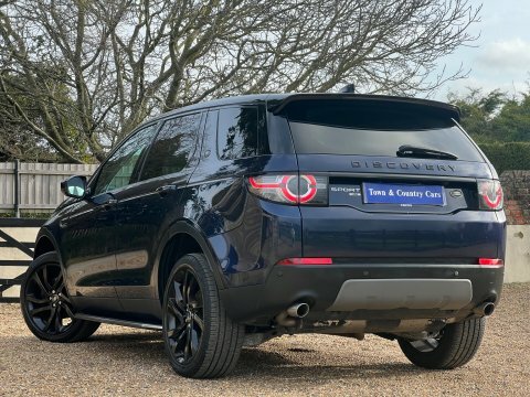 Land Rover Discovery Sport Td4 Hse Black LR66LYF Blue #6