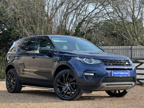 Land Rover Discovery Sport Td4 Hse Black LR66LYF Blue #2