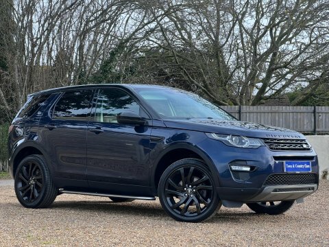 Land Rover Discovery Sport Td4 Hse Black LR66LYF Blue #3