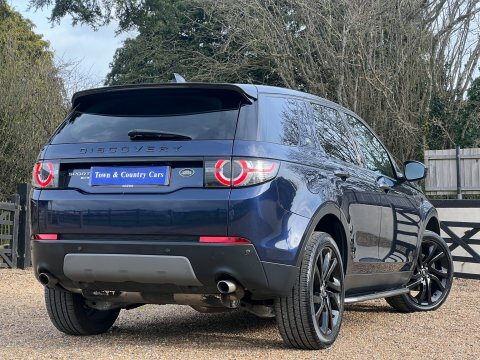 Land Rover Discovery Sport Td4 Hse Black LR66LYF Blue #5
