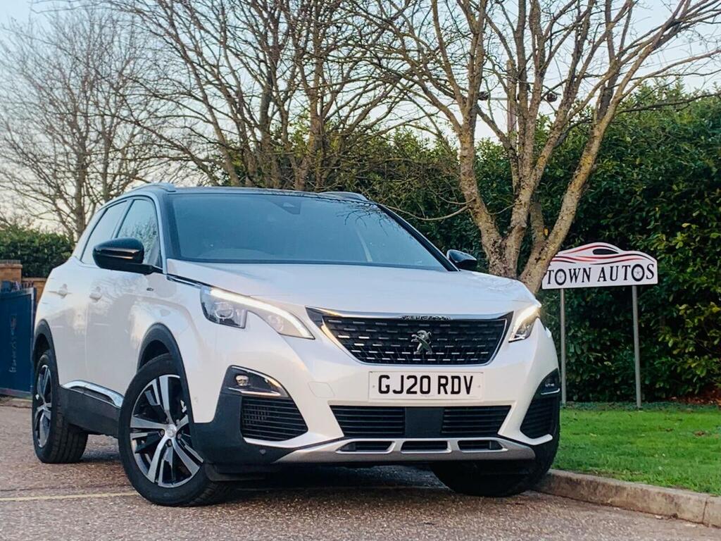 Peugeot 3008 1.5 Bluehdi Gt Line Eat Euro 6 Ss GJ20RDV White #4