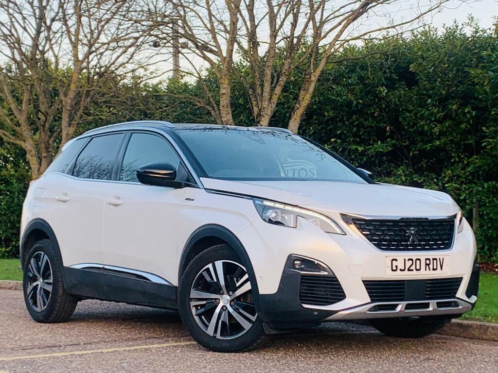 Peugeot 3008 1.5 Bluehdi Gt Line Eat Euro 6 Ss White