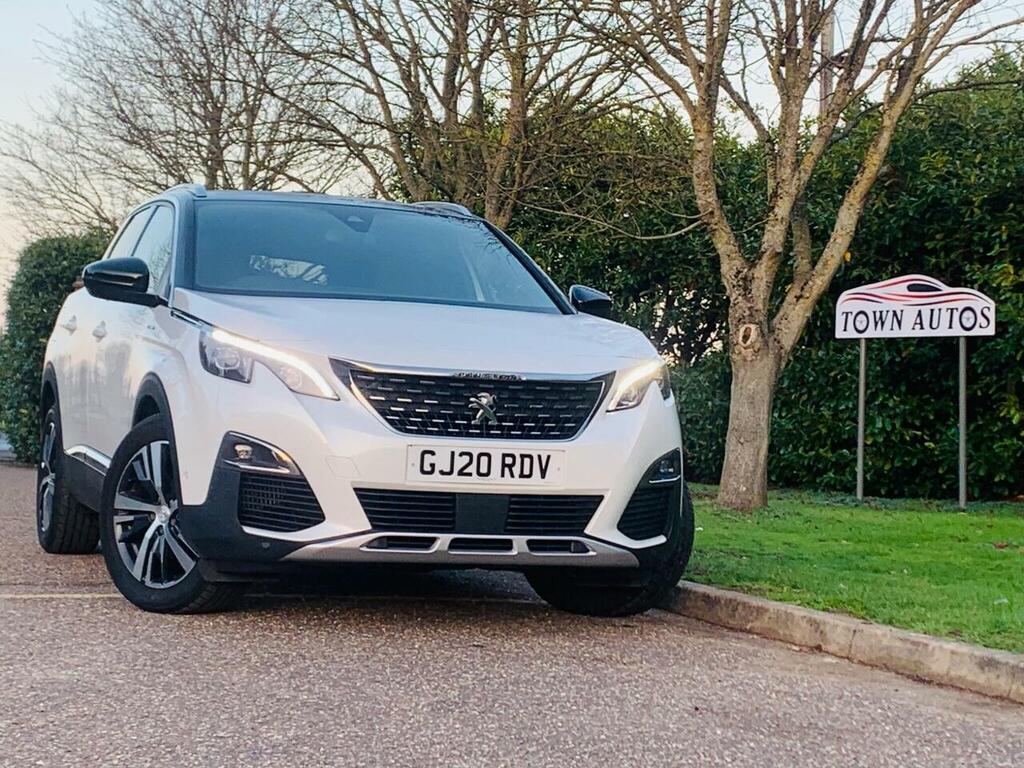 Peugeot 3008 1.5 Bluehdi Gt Line Eat Euro 6 Ss GJ20RDV White #5