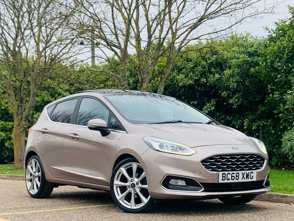 Ford Fiesta 1.0T Ecoboost Vignale Euro 6 Ss Beige