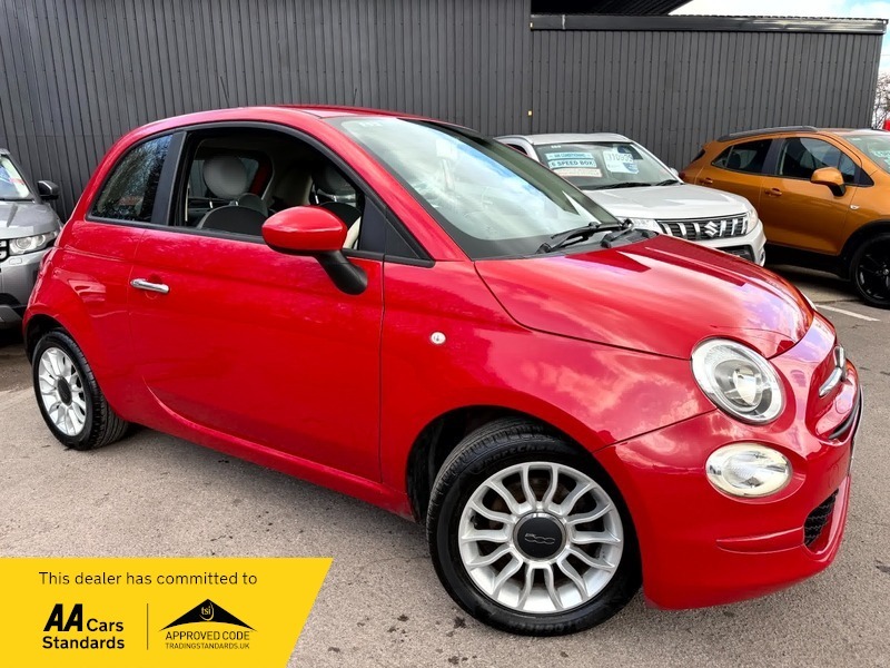 Fiat 500 Pop Star Red