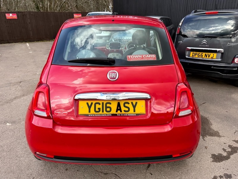 Fiat 500 Pop Star YG16ASY Red #3