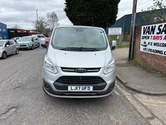 Ford Transit Custom 2017 2.0 Tdci 290 Limited Panel Van Man LJ17UFD Silver #2