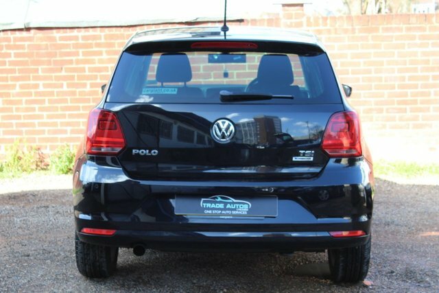 Volkswagen Polo Tsi Match Edition Hatchback GJ67NZV Black #6