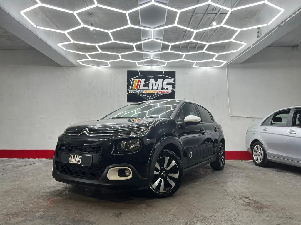 Citroen C3 1.2 Puretech Flair Hatchback LJ67ZPR Black #3