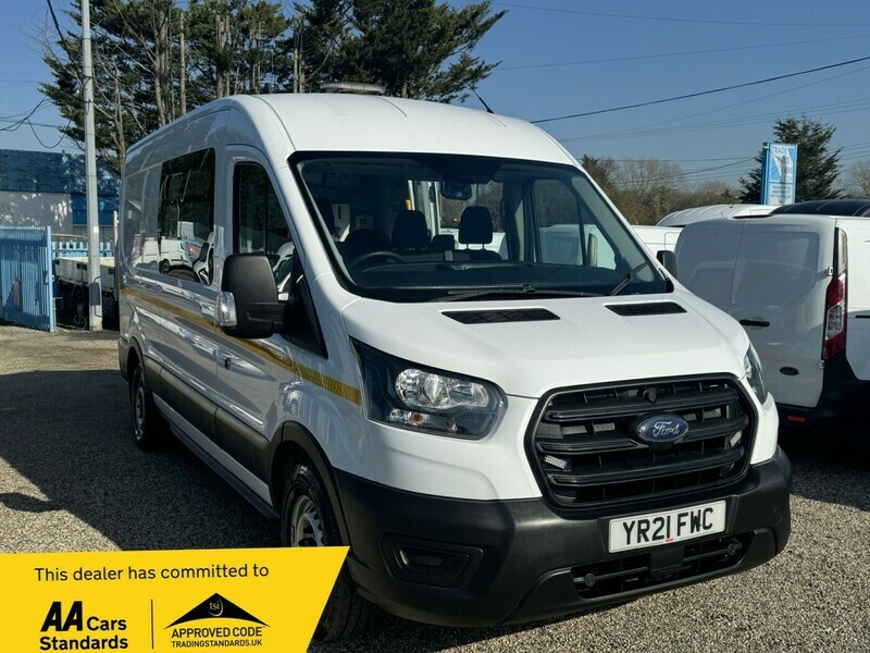 Ford Transit Custom 350 Leader P V YR21FWC White