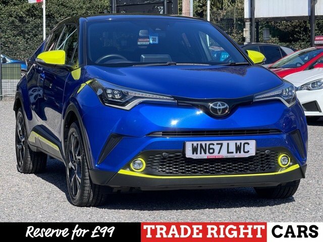 Toyota C-Hr 1.2 Vvt-i Dynamic Nav - Low Mileage WN67LWC Blue #5