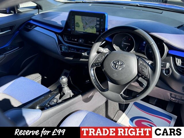Toyota C-Hr 1.2 Vvt-i Dynamic Nav - Low Mileage WN67LWC Blue #2