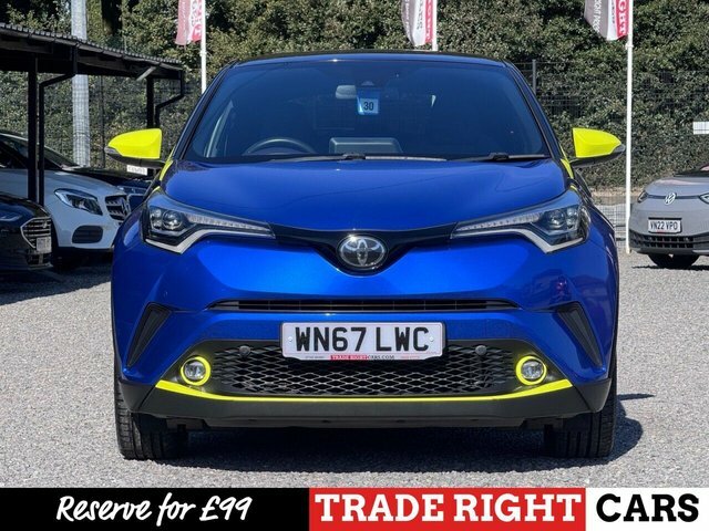 Toyota C-Hr 1.2 Vvt-i Dynamic Nav - Low Mileage WN67LWC Blue #4