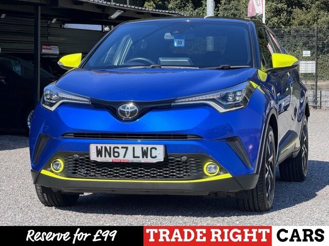 Toyota C-Hr 1.2 Vvt-i Dynamic Nav - Low Mileage Blue