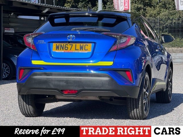 Toyota C-Hr 1.2 Vvt-i Dynamic Nav - Low Mileage WN67LWC Blue #3
