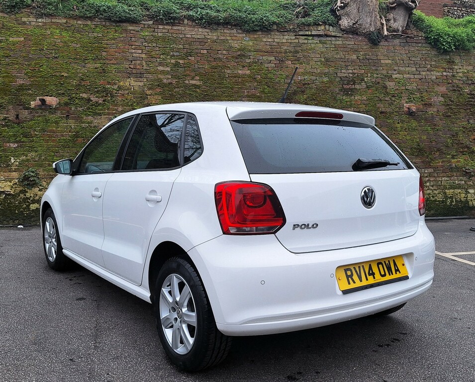 Volkswagen Polo 1.2 Match Edition 201414 White #3