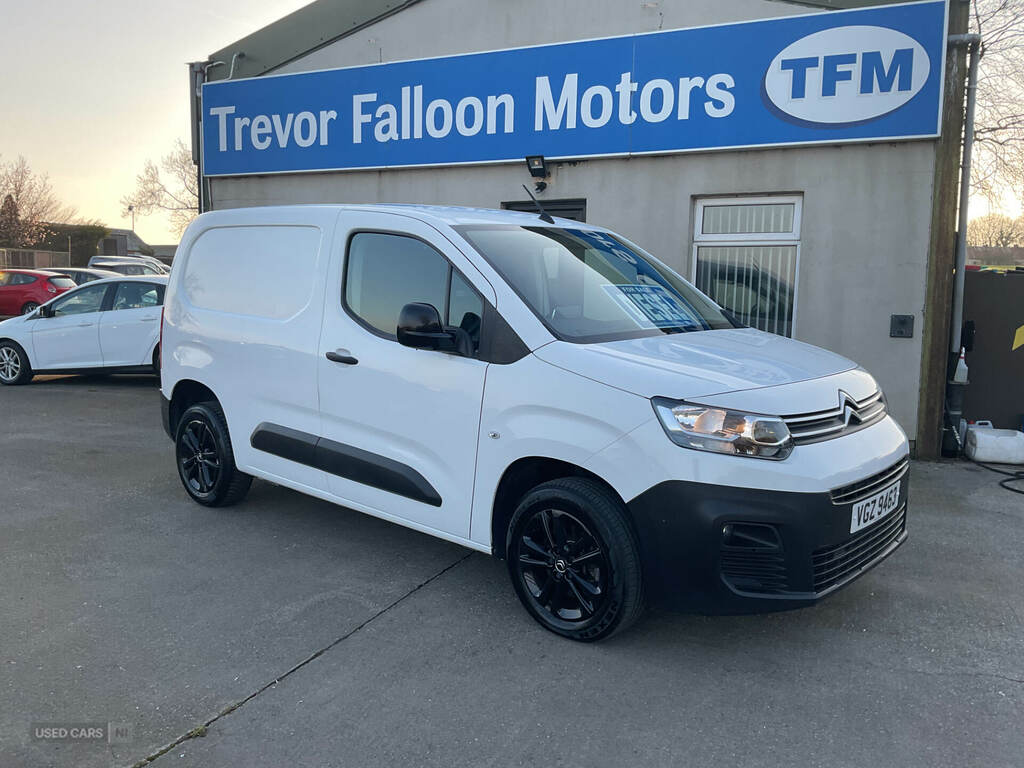 Citroen Berlingo 1.5 Bluehdi 1000Kg Enterprise Pro 100Ps 6 Speed White