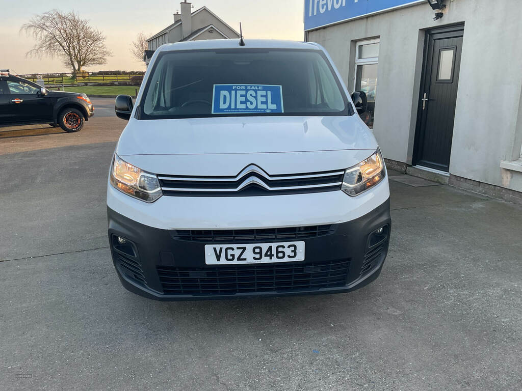 Citroen Berlingo 1.5 Bluehdi 1000Kg Enterprise Pro 100Ps 6 Speed VGZ9463 White #2