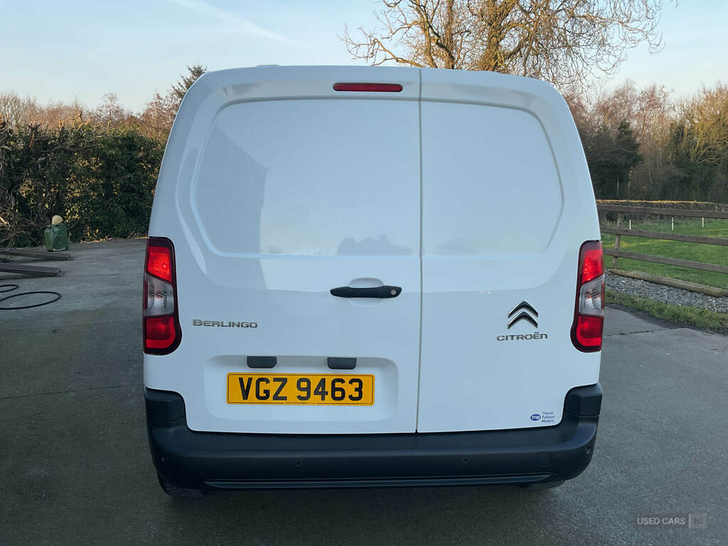 Citroen Berlingo 1.5 Bluehdi 1000Kg Enterprise Pro 100Ps 6 Speed VGZ9463 White #5