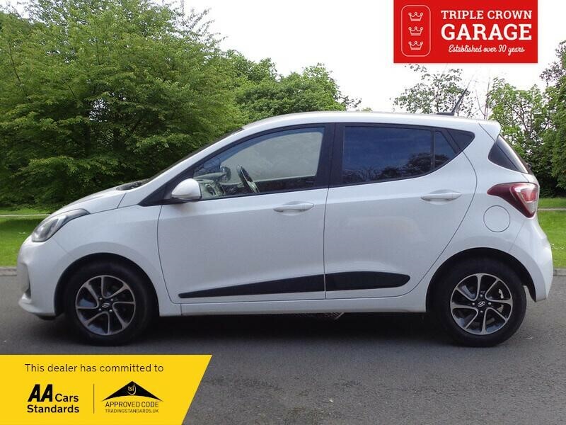 Hyundai I10 Premium White #3