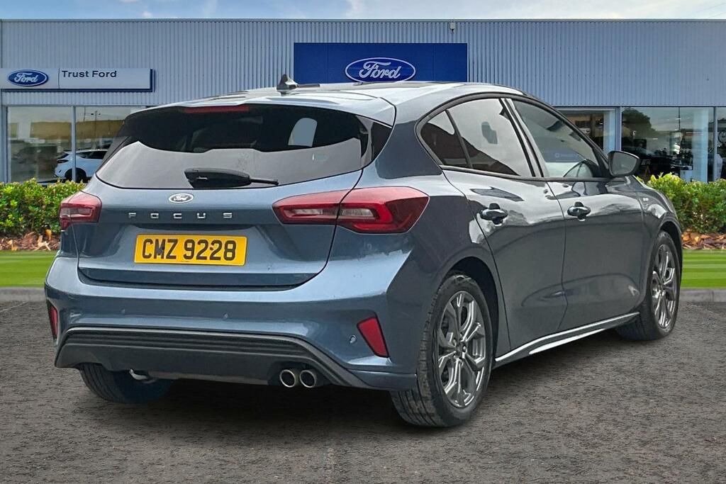 Ford Focus 1.0T Ecoboost Mhev St-line Hatchback Hy CMZ9228 Blue #4
