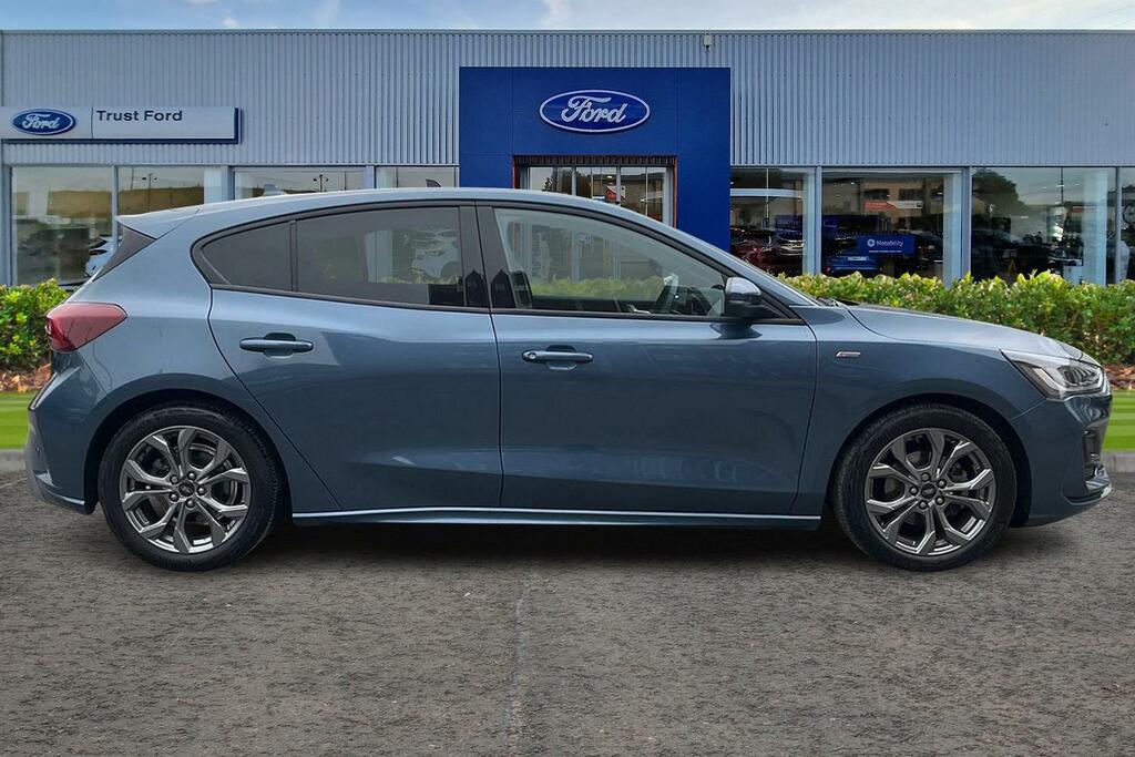 Ford Focus 1.0T Ecoboost Mhev St-line Hatchback Hy CMZ9228 Blue #3