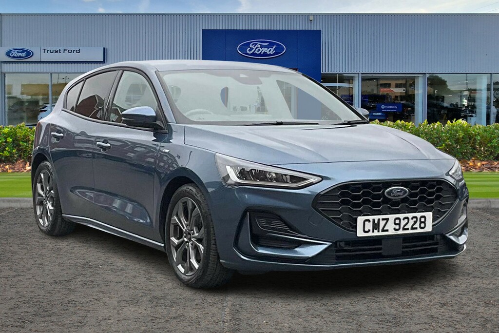 Ford Focus 1.0T Ecoboost Mhev St-line Hatchback Hy Blue