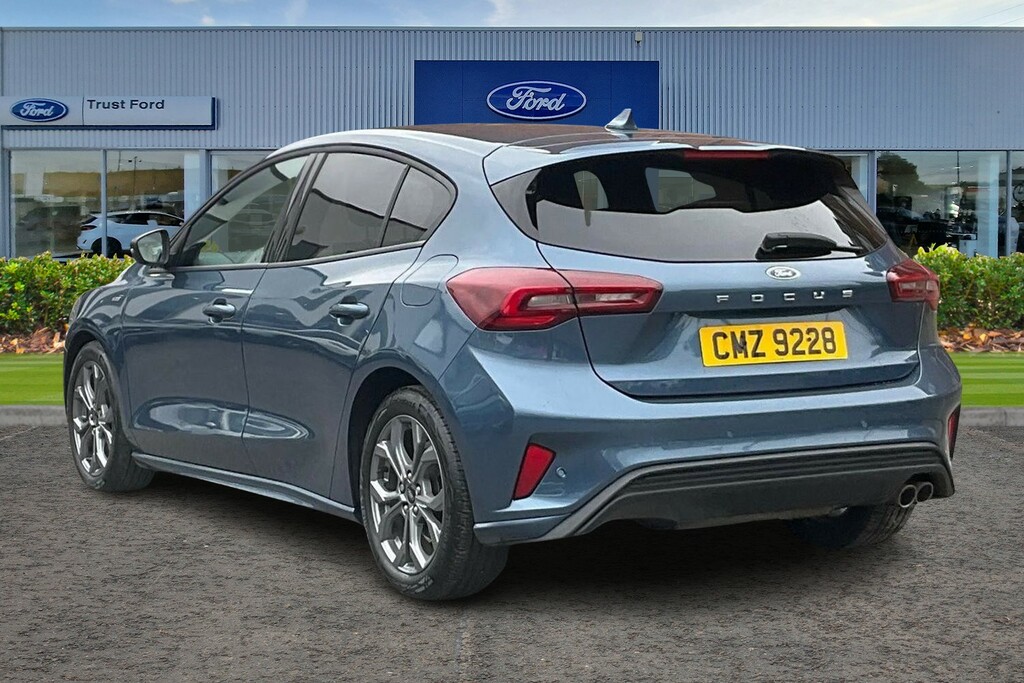 Ford Focus 1.0T Ecoboost Mhev St-line Hatchback Hy CMZ9228 Blue #2